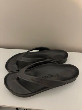 Birkenstock Men's Gray EVA Thong Sandals